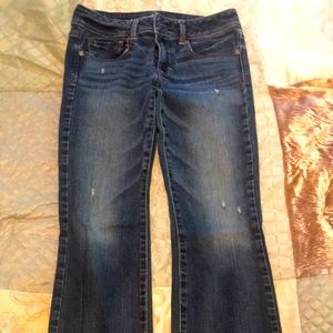 American Eagle Jeans size 6 short Kick Boot